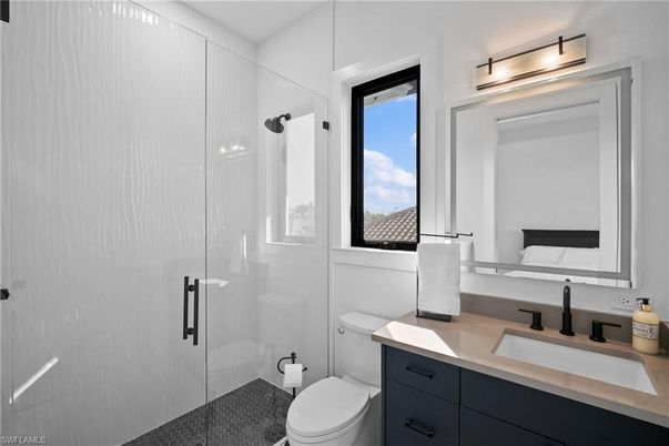 Bathroom, Glass Shower, Interior