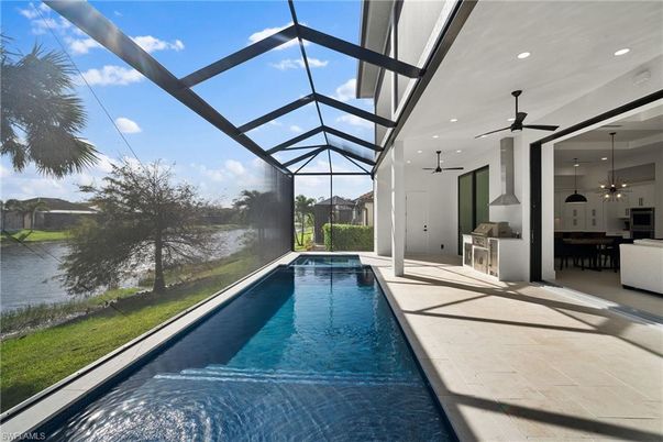 Glass Ceilings, Interior, Pool, Recessed Lighting, Sun Room, Water