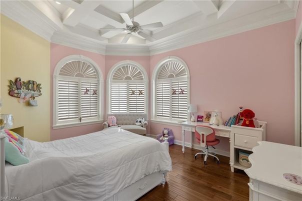 Bedroom, Home Office, Interior, Wood Texture Flooring