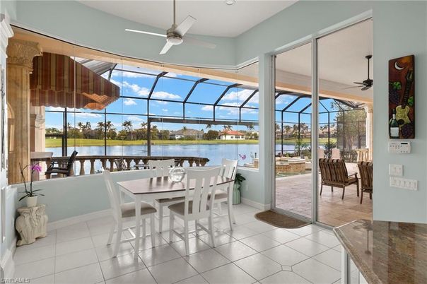 Dining room, Glass Ceilings, Interior, Sun Room, Water