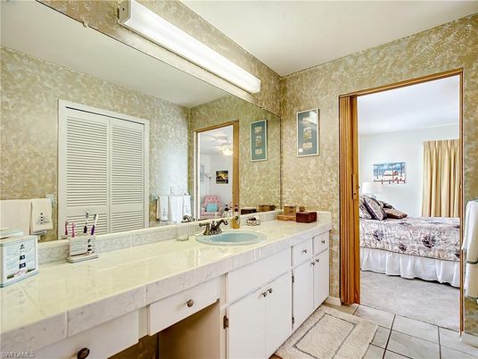 Bathroom, Bedroom, Dual Sink Vanities, Interior, Tile Countertops