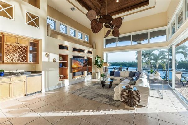Interior, Living room, Sun Room, Wooden Ceilings