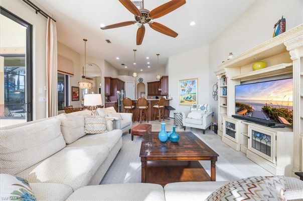 Interior, Kitchen, Living room, Pendant Lights, Recessed Lighting