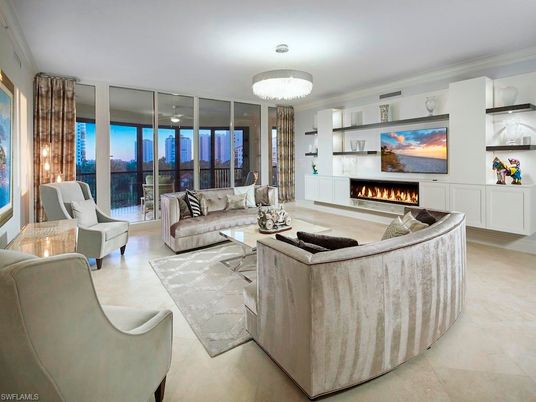 Chandelier, Fireplace, Interior, Living room