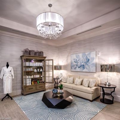 Chandelier, Interior, Living room, Wood Texture Flooring