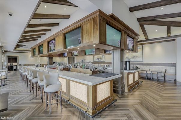 Interior, Recessed Lighting, Wooden Beams, Wood Texture Flooring