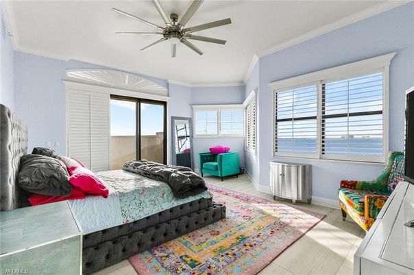 Bedroom, Interior, Water, Wood Texture Flooring