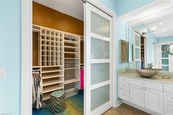 Interior, Recessed Lighting, Walk-in Closets, Wood Texture Flooring