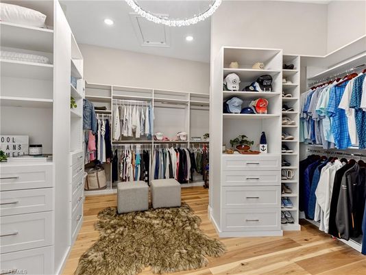 Interior, Recessed Lighting, Walk-in Closets, Wood Texture Flooring