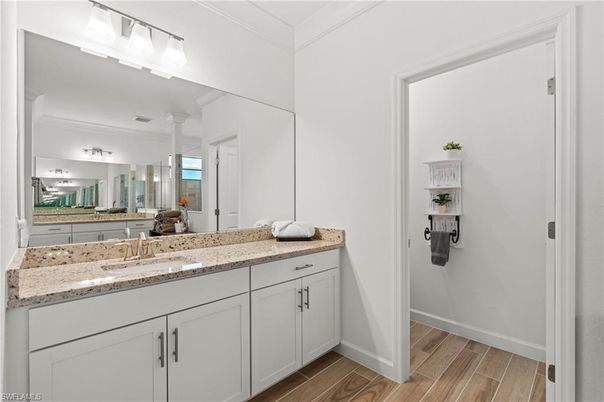 Bathroom, Interior, Wood Texture Flooring