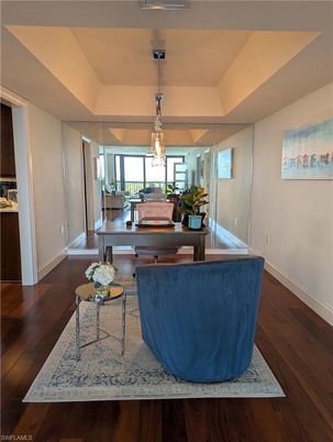 Dining room, Interior, Living room, Pendant Lights, Wood Texture Flooring