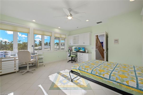 Home Office, Interior, Recessed Lighting