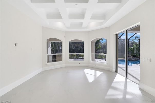Empty room, Fireplace, Interior