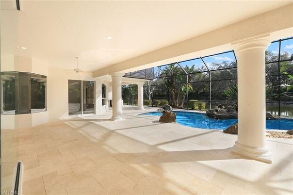 Glass Ceilings, Interior, Pool, Recessed Lighting, Sun Room