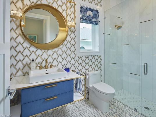Bathroom, Glass Shower, Interior