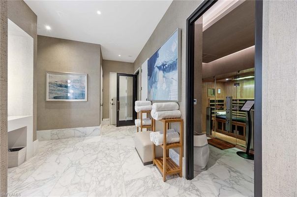 Interior, Marble, Recessed Lighting, Wooden Walls
