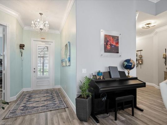 Chandelier, Interior, Piano, Wood Texture Flooring