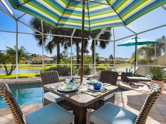 Dining room, Glass Ceilings, Interior, Pool, Sun Room, Water