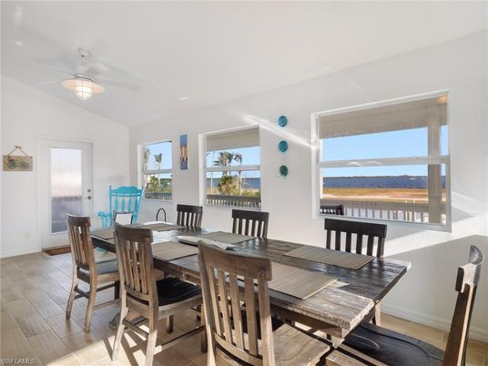 Dining room, Interior, Wood Texture Flooring