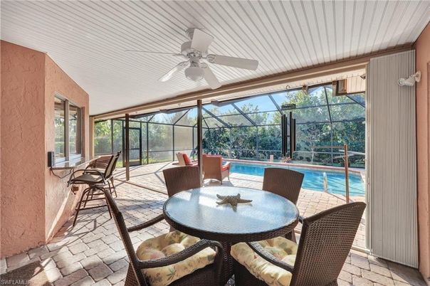 Dining room, Glass Ceilings, Interior, Pool, Sun Room