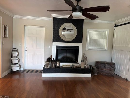 Fireplace, Interior, Wood Texture Flooring