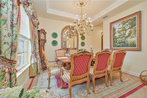 Chandelier, Dining room, Interior