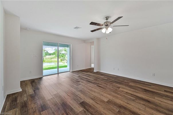 Empty room, Interior, Wood Texture Flooring