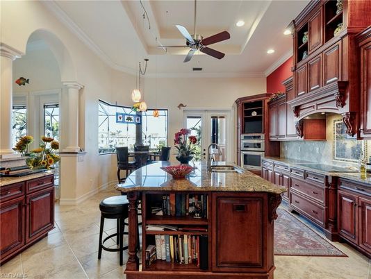 Dining room, Interior, Kitchen, Pendant Lights, Recessed Lighting