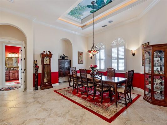 Chandelier, Dining room, Interior, Pendant Lights