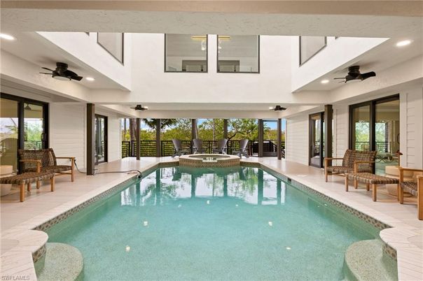 Interior, Pool, Recessed Lighting