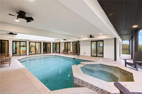 Interior, Pool, Recessed Lighting