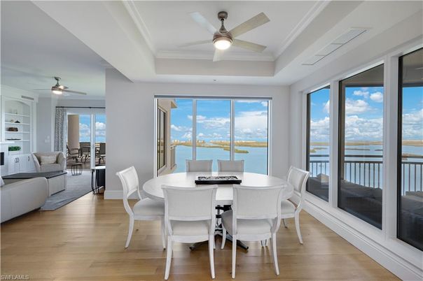 Dining room, Interior, Water, Wood Texture Flooring