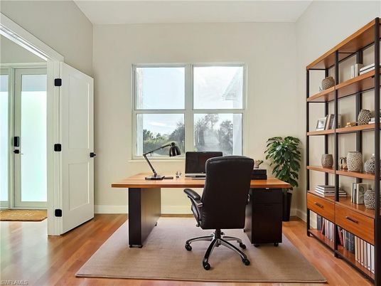 Home Office, Interior, Wood Texture Flooring