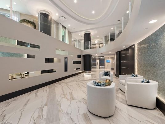 Interior, Living room, Marble, Recessed Lighting
