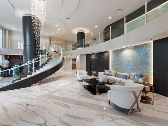 Interior, Living room, Marble, Recessed Lighting
