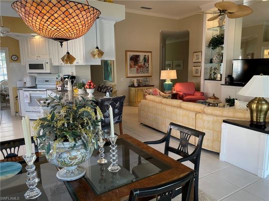 Dining room, Interior, Kitchen, Living room, Pendant Lights