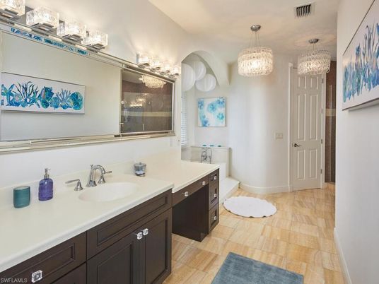 Bathroom, Dual Sink Vanities, Interior