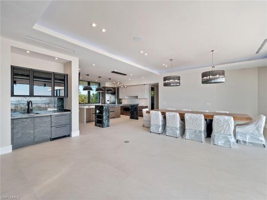 Interior, Kitchen, Pendant Lights, Recessed Lighting