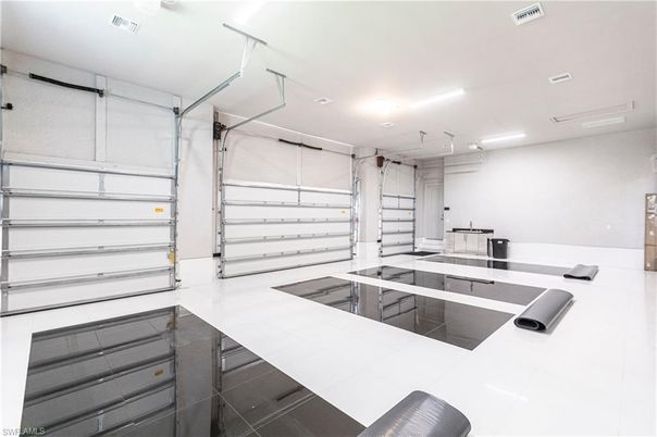 Garage, Interior, Recessed Lighting
