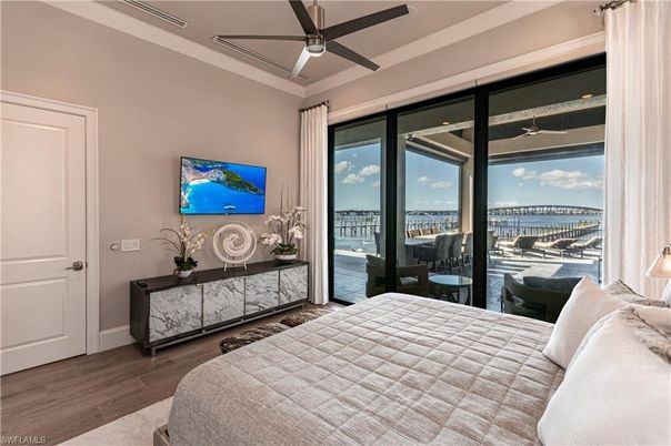 Bedroom, Interior, Water, Wood Texture Flooring