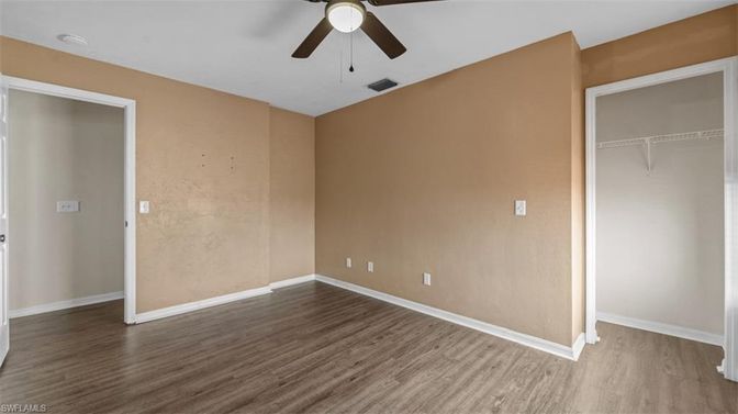 Empty room, Interior, Wood Texture Flooring