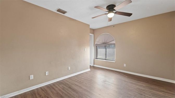 Empty room, Interior, Wood Texture Flooring