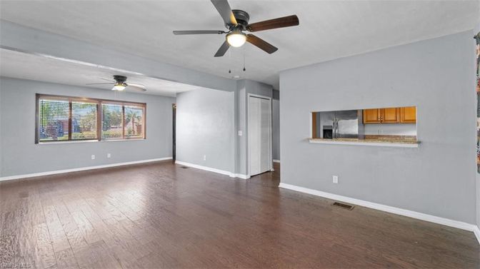 Empty room, Interior, Wood Texture Flooring