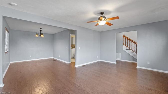 Empty room, Interior, Wood Texture Flooring