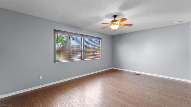 Empty room, Interior, Wood Texture Flooring