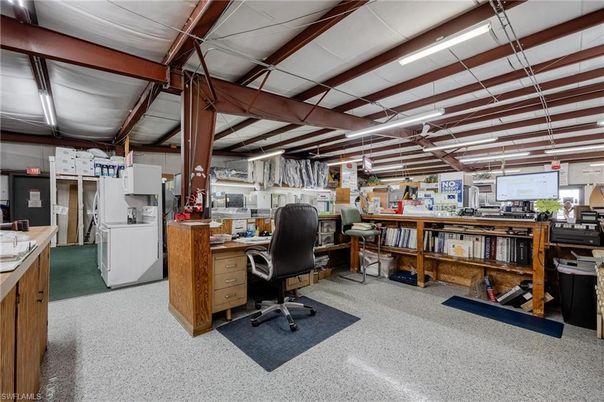 Home Office, Interior, Wooden Beams