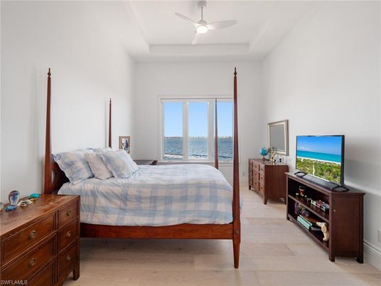 Bedroom, Interior, Water, Wood Texture Flooring