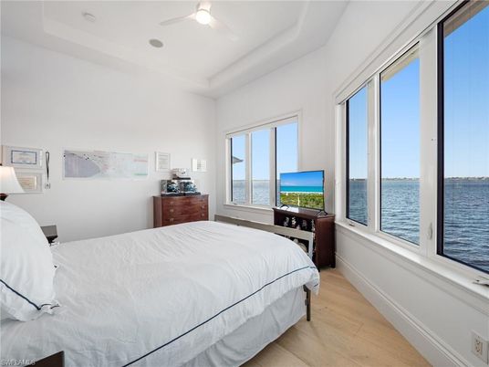 Bedroom, Interior, Water, Wood Texture Flooring