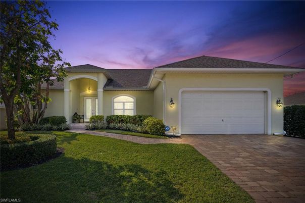 Attached, Backyard, Exterior, Facade, Mediterranean