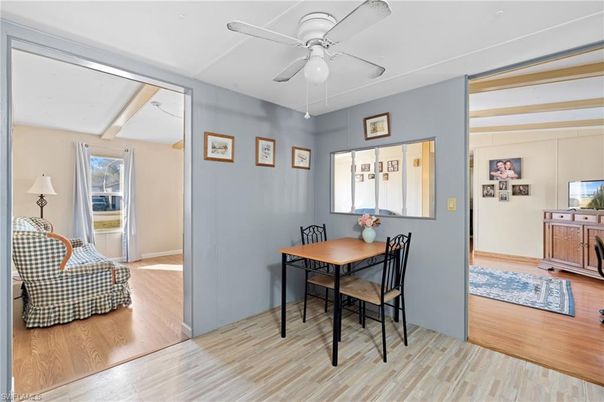 Dining room, Interior, Wood Texture Flooring